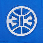 NBA DETROIT PISTONS CLASSIC CHENILLE WOMEN'S SJ BOXY TEE (ROYAL BLUE)