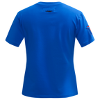 NBA DETROIT PISTONS CLASSIC T-SHIRT AJUSTÉ POUR FEMME (BLEU ROYAL)