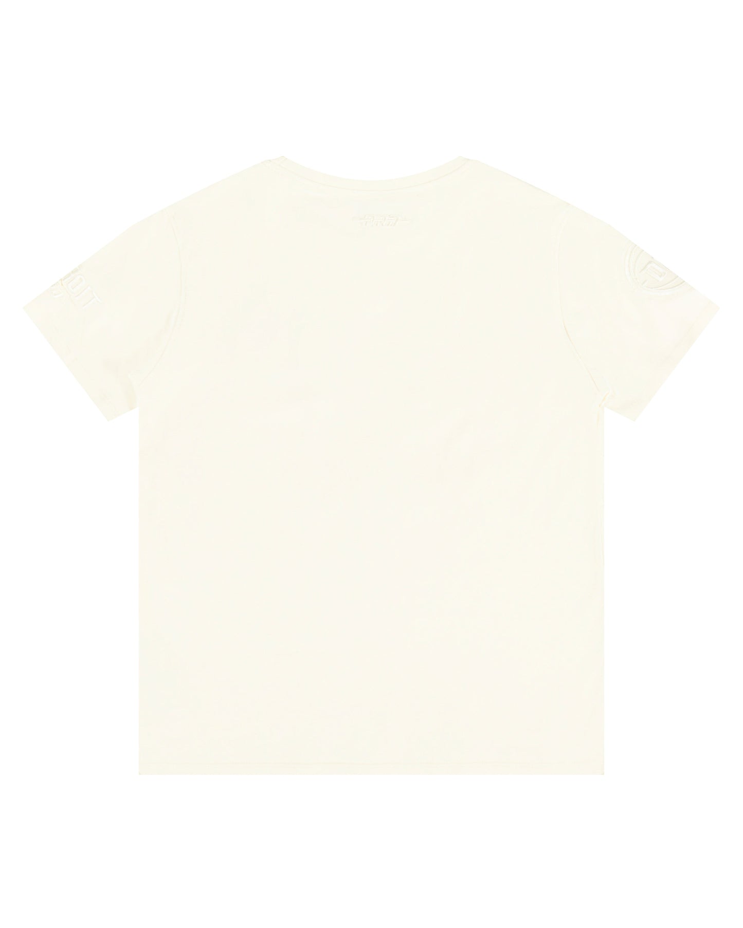 NBA DETROIT PISTONS NEUTRAL BIG BOYS SINGLE JERSEY TEE (EGGSHELL)