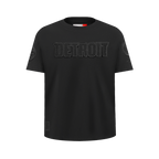 NBA DETROIT PISTONS TRIPLE BLACK BIG BOY'S SS TEE (BLACK)