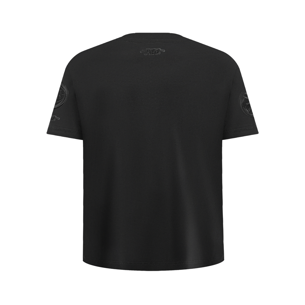 NBA DETROIT PISTONS TRIPLE BLACK BIG BOY'S SS TEE (BLACK)