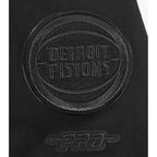 NBA DETROIT PISTONS TRIPLE BLACK BIG BOY'S SS TEE (BLACK)