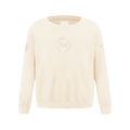 NBA DETROIT PISTONS NEUTRAL BIG BOY'S FLC CREWNECK (EGGSHELL)
