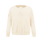NBA DETROIT PISTONS NEUTRAL BIG BOY'S FLC CREWNECK (EGGSHELL)