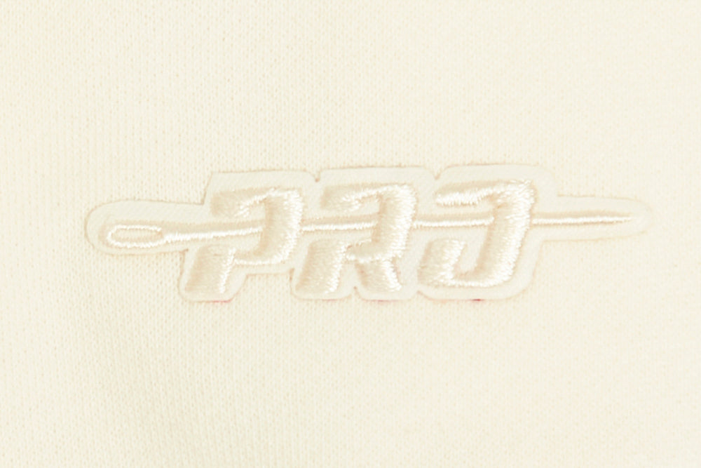 NBA DETROIT PISTONS NEUTRAL BIG BOY'S FLC CREWNECK (EGGSHELL)