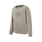 NBA DETROIT PISTONS NEUTRAL BIG BOY'S FLC CREWNECK (TAUPE)