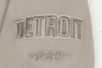 NBA DETROIT PISTONS NEUTRAL BIG BOY'S FLC CREWNECK (TAUPE)