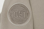 NBA DETROIT PISTONS NEUTRAL BIG BOY'S FLC CREWNECK (TAUPE)