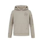 NBA DETROIT PISTONS NEUTRAL BIG BOY'S FLEECE PULLOVER HOODIE (TAUPE)