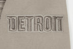 NBA DETROIT PISTONS NEUTRAL BIG BOY'S FLEECE PULLOVER HOODIE (TAUPE)