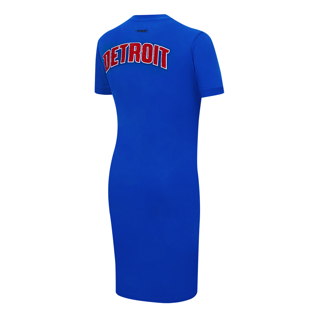 NBA DETROIT PISTONS CLASSIC ROBE MOULANTE POUR FEMME (BLEU ROYAL)