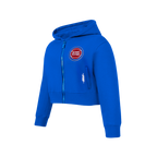 NBA DETROIT PISTONS CLASSIC BIG GIRL'S FLC FZ HOODIE (ROYAL BLUE)