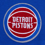 NBA DETROIT PISTONS CLASSIC BIG GIRL'S FLC FZ HOODIE (ROYAL BLUE)