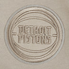 NBA DETROIT PISTONS NEUTRAL CHANDAIL À COL ROND EN MOLLETON POUR FILLE JUNIOR (TAUPE)