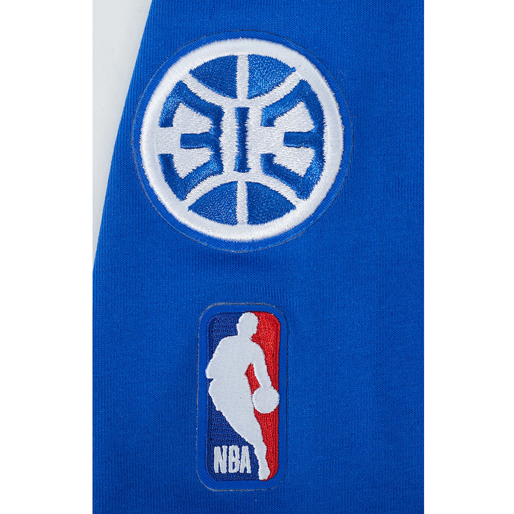 NBA DETROIT PISTONS CLASSIC BIG GIRL'S LEGGING (ROYAL BLUE)
