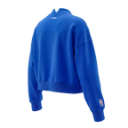 NBA DETROIT PISTONS CLASSIC ICON WOMEN'S SWEATSHIRT (ROYAL BLUE)