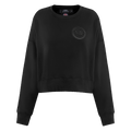 NBA DETROIT PISTONS NEUTRAL WOMEN'S CREWNECK (BLACK)
