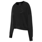 NBA DETROIT PISTONS NEUTRAL WOMEN'S CREWNECK (BLACK)