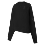 NBA DETROIT PISTONS NEUTRAL WOMEN'S CREWNECK (BLACK)