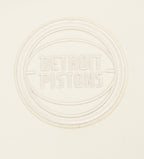 NBA DETROIT PISTONS NEUTRAL CHANDAIL À CAPUCHON COURT POUR FEMME (COQUILLE D'ŒUF)