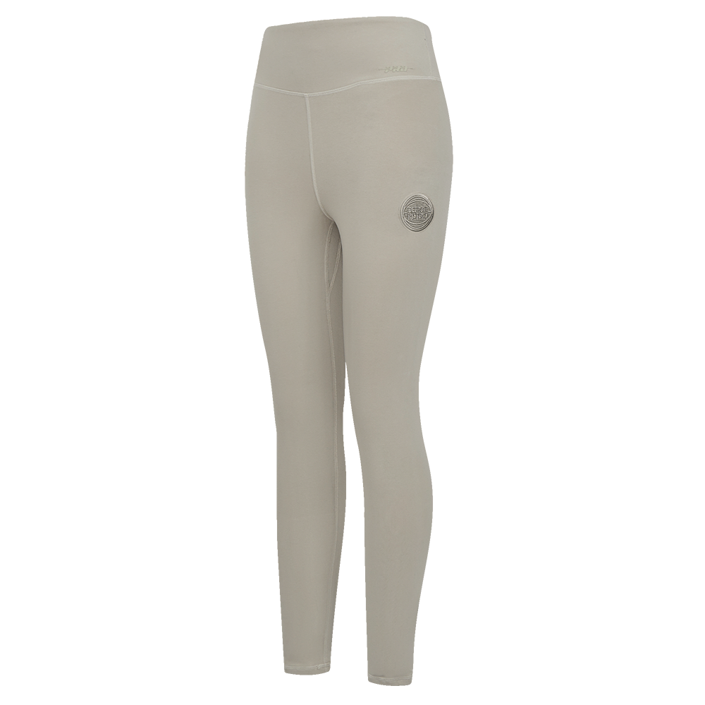 NBA DETROIT PISTONS NEUTRAL WOMEN'S JERSEY LEGGING (TAUPE)