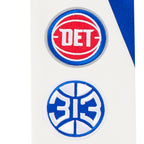 NBA DETROIT PISTONS CLASSIC BLOUSON COLLÉGIAL EN LAINE POUR GARÇON ENFANT (BLEU ROYAL/BLANC)