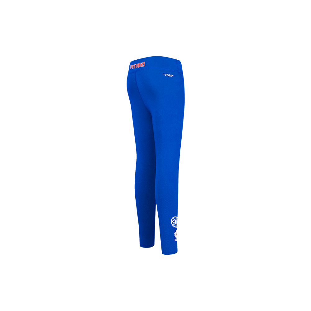 NBA DETROIT PISTONS CLASSIC LITTLE GIRL'S LEGGING (ROYAL BLUE)