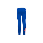 NBA DETROIT PISTONS RETRO CLASSIC LITTLE GIRL'S LEGGING (ROYAL BLUE)