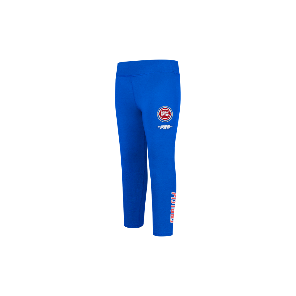 NBA DETROIT PISTONS CLASSIC TODDLER GIRL'S LEGGING (ROYAL BLUE)