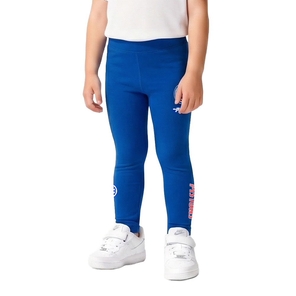 NBA DETROIT PISTONS CLASSIC TODDLER GIRL'S LEGGING (ROYAL BLUE)
