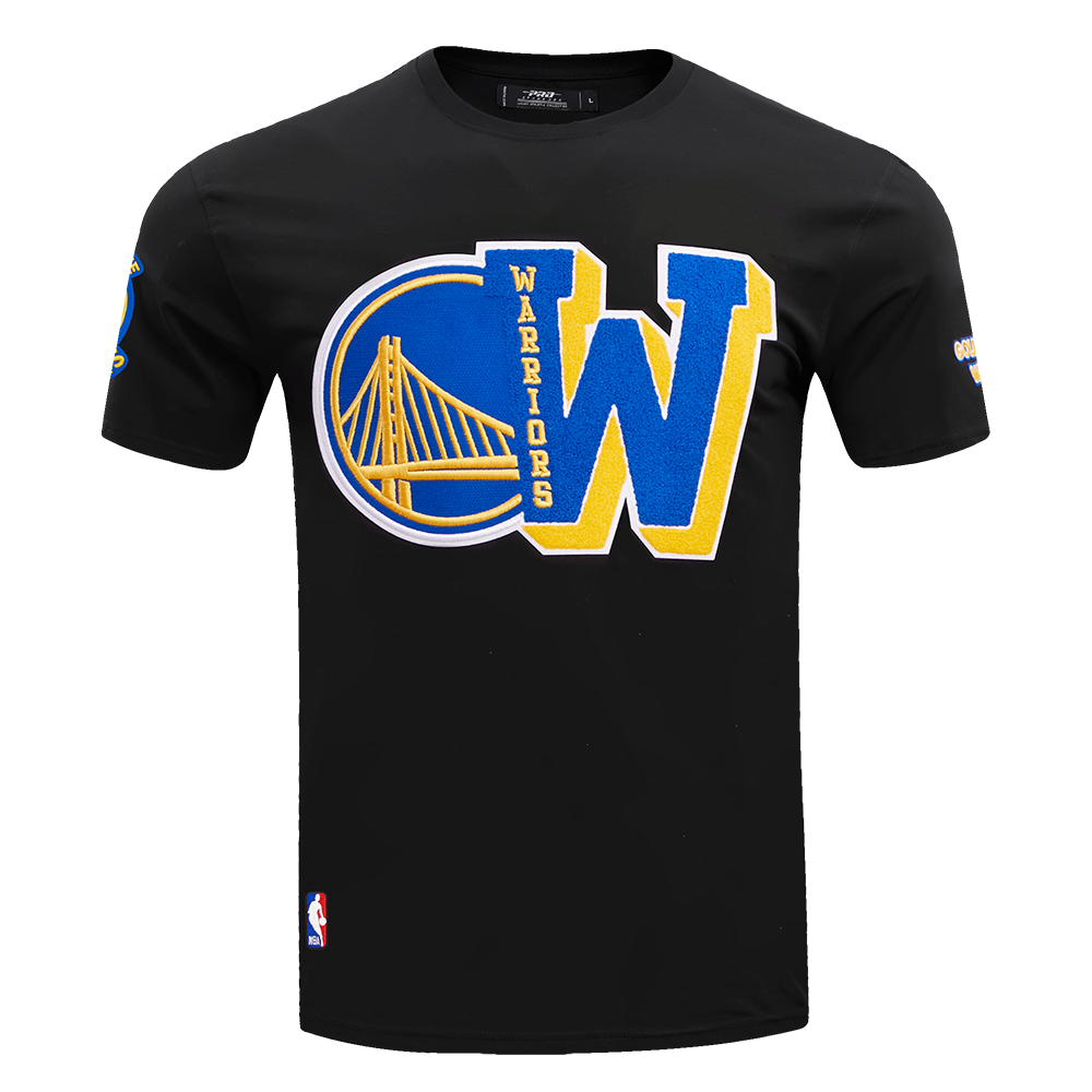 NBA GOLDEN STATE WARRIORS MASHUP MEN'S TEE (BLACK)