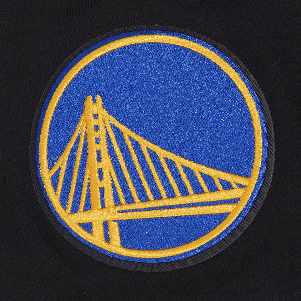 NBA GOLDEN STATE WARRIORS UNDER THE LIGHTS T-SHIRT EN JERSEY SIMPLE POUR HOMME (NOIR)