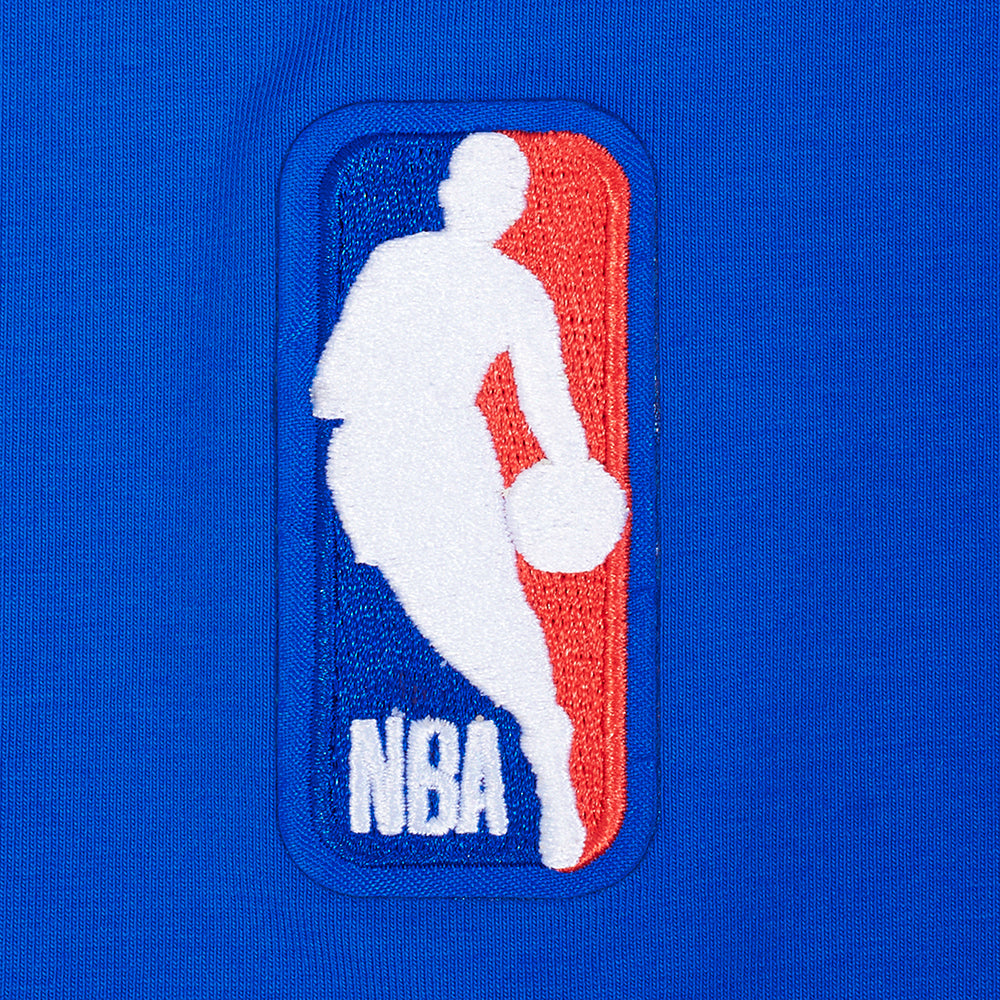 NBA GOLDEN STATE WARRIORS CITY RANSOM T-SHIRT EN JERSEY SIMPLE POUR HOMME (BLEU ROYAL)