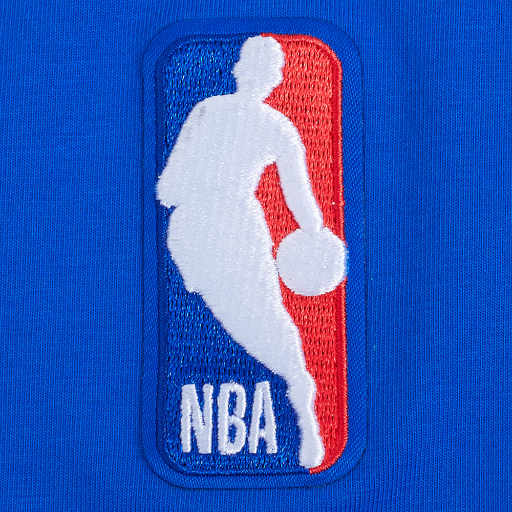 NBA GOLDEN STATE WARRIORS RETRO ELEVATION MEN'S SINGLE JERSEY TEE (ROYAL BLUE)