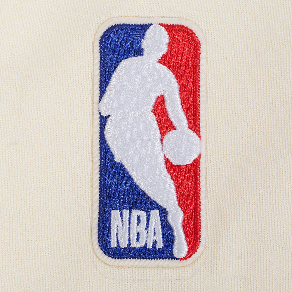 NBA GOLDEN STATE WARRIORS CHROME MEN'S CJ DROP SHOULDER TEE (EGGSHELL)