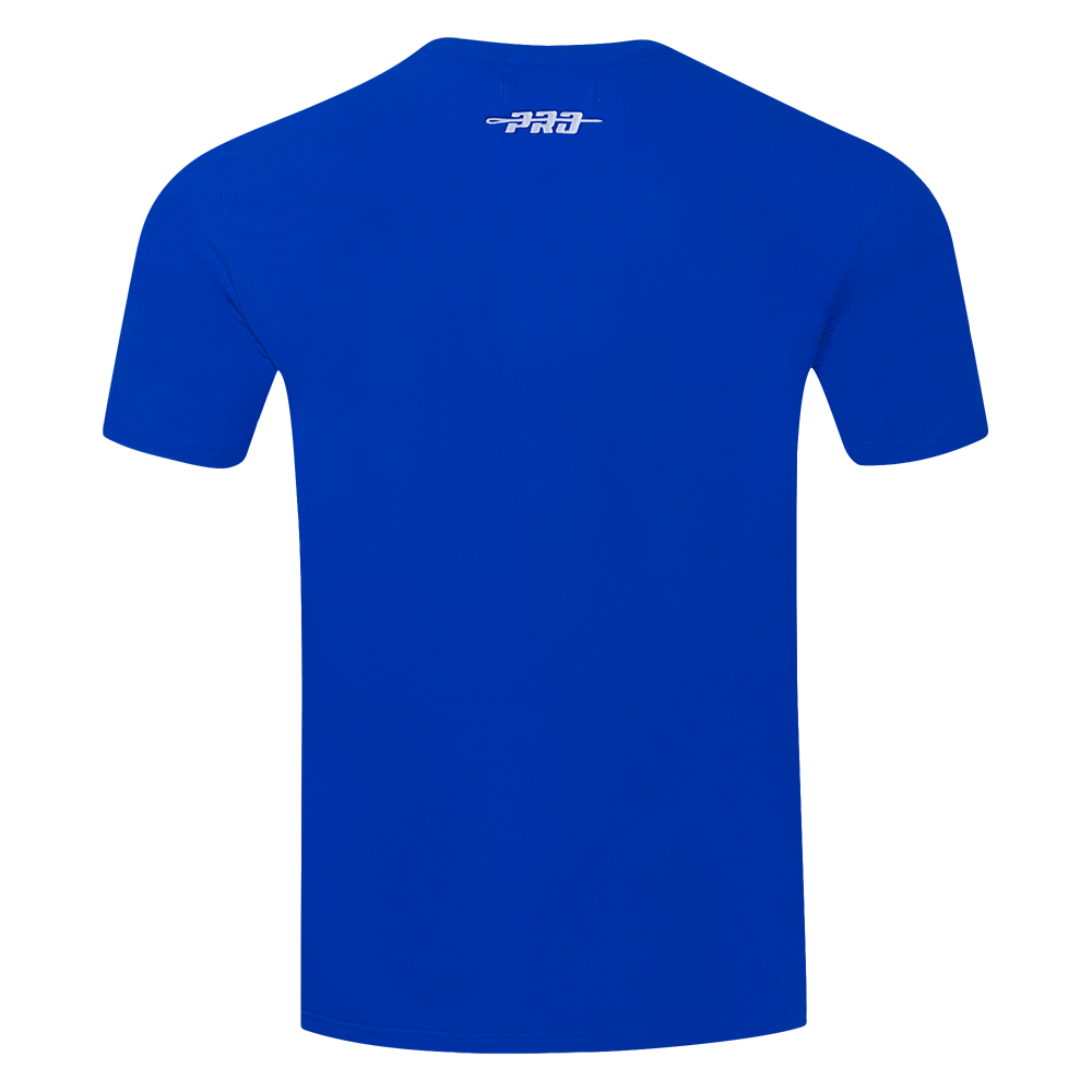 NBA GOLDEN STATE WARRIORS SOUVENIR MEN'S SINGLE JERSEY TEE (ROYAL BLUE)