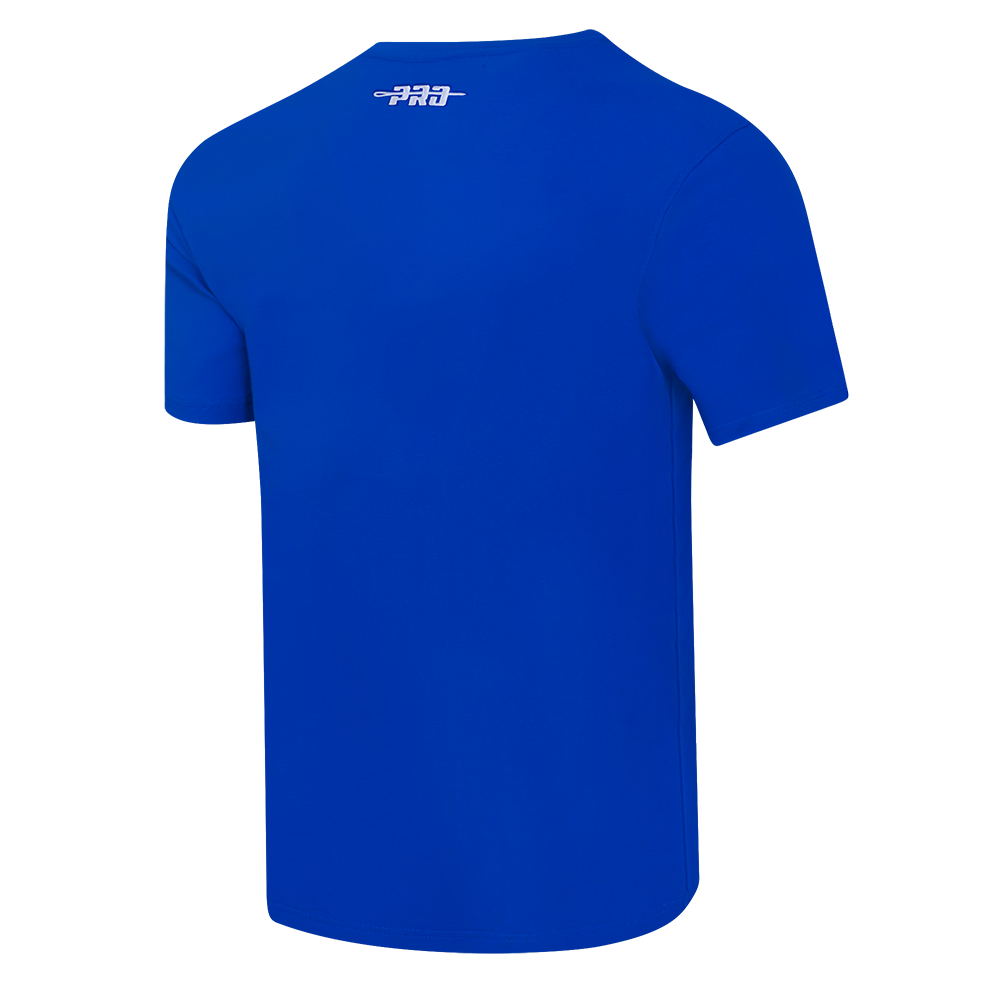 NBA GOLDEN STATE WARRIORS SOUVENIR MEN'S SINGLE JERSEY TEE (ROYAL BLUE)