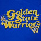 NBA GOLDEN STATE WARRIORS SOUVENIR MEN'S SINGLE JERSEY TEE (ROYAL BLUE)