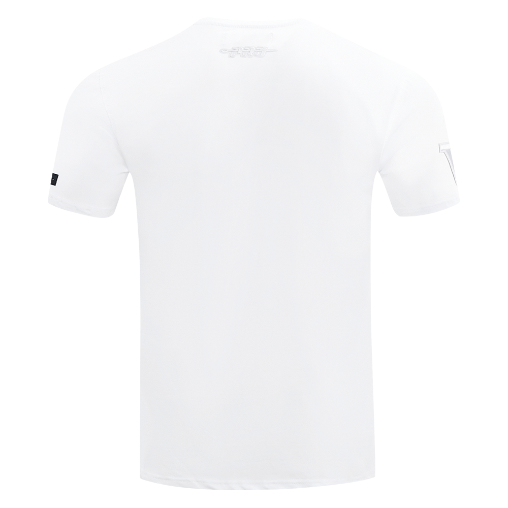 NBA GOLDEN STATE WARRIORS WHITE OUT MEN'S SINGLE JERSEY TEE (WHITE)