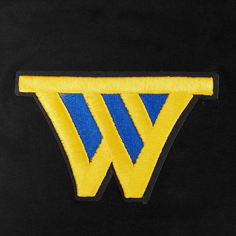NBA GOLDEN STATE WARRIORS BORN FOR SPORT T-SHIRT EN JERSEY SIMPLE POUR HOMME (NOIR)