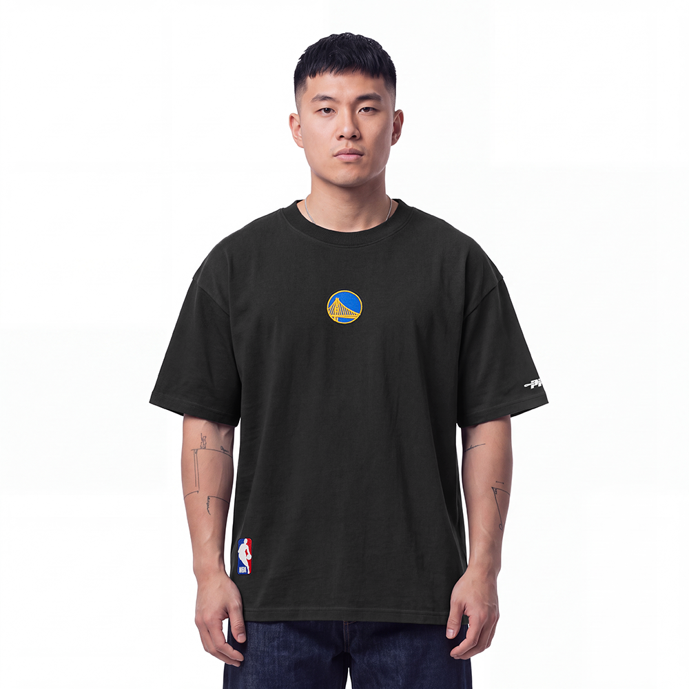 NBA GOLDEN STATE WARRIORS CLASSIC ICON MEN'S SHIRT (BLACK)