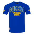 NBA GOLDEN STATE WARRIORS CITY ARCH MEN'S SJ TEE (ROYAL BLUE)