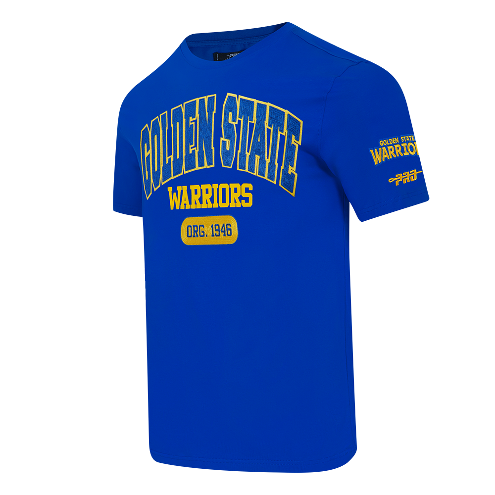 NBA GOLDEN STATE WARRIORS CITY ARCH MEN'S SJ TEE (ROYAL BLUE)
