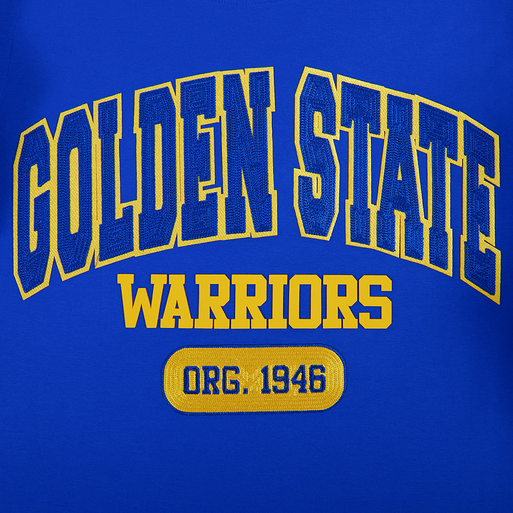 NBA GOLDEN STATE WARRIORS CITY ARCH MEN'S SJ TEE (ROYAL BLUE)
