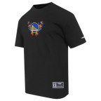 NBA GOLDEN STATE WARRIORS PARADISE MEN'S S/S TEE (BLACK)