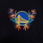 NBA GOLDEN STATE WARRIORS PARADISE MEN'S S/S TEE (BLACK)