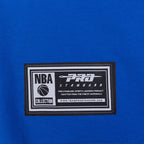 NBA GOLDEN STATE WARRIORS LETTERMAN T-SHIRT À MANCHES COURTES POUR HOMME (BLEU ROYAL)