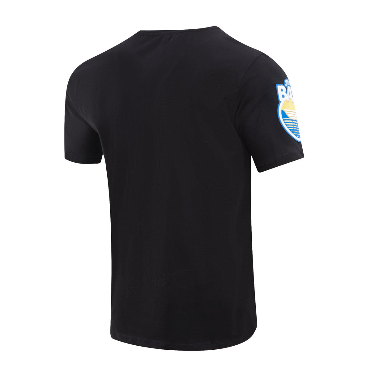 NBA GOLDEN STATE WARRIORS CLASSIC CHENILLE T-SHIRT POUR HOMME (NOIR)