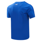 NBA GOLDEN STATE WARRIORS RETRO CLASSIC T-SHIRT À RAYURES POUR HOMME (BLEU ROYAL)