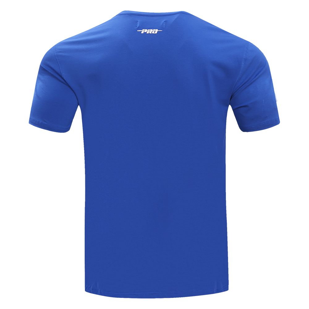 NBA GOLDEN STATE WARRIORS RETRO CLASSIC T-SHIRT À RAYURES POUR HOMME (BLEU ROYAL)